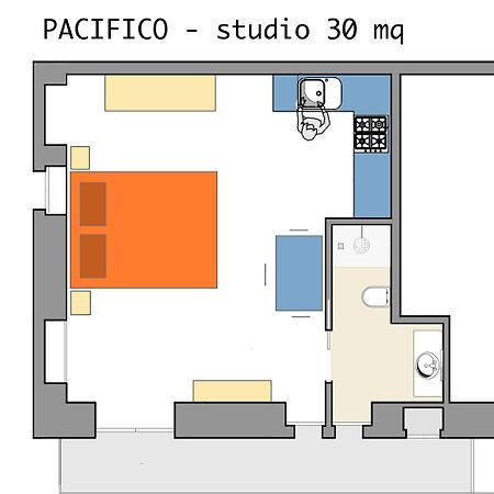 Pacifico Turin Studio Eksteriør billede