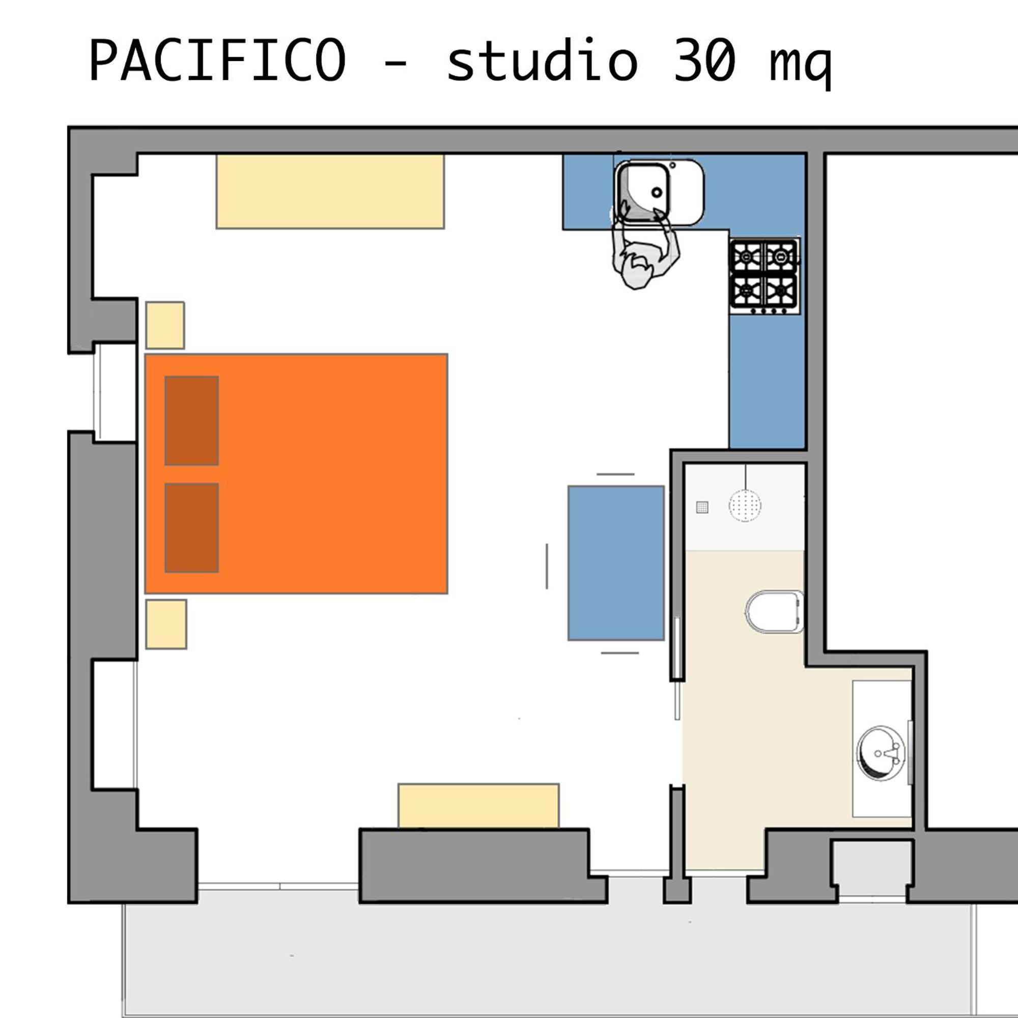 Pacifico Turin Studio Eksteriør billede